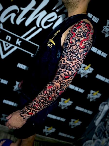 Tattoo by Feather Ink Tattoo Bali