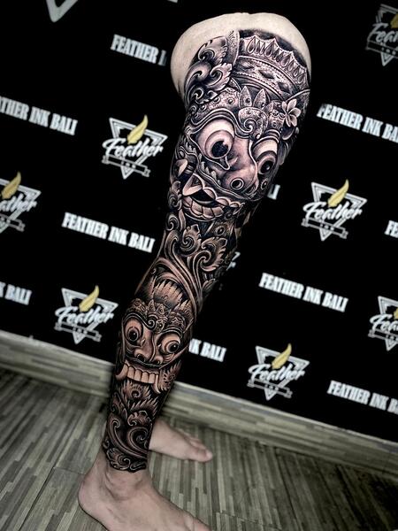 Tattoo by Feather Ink Tattoo Bali