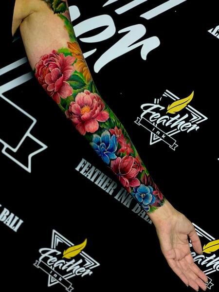 Tattoo by Feather Ink Tattoo Bali