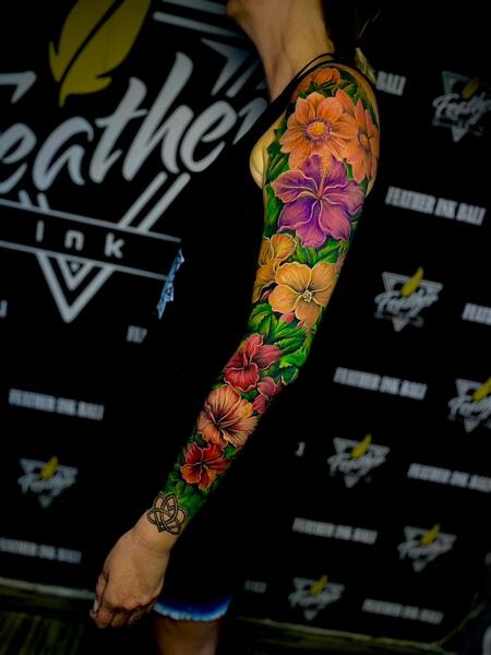 Tattoo by Feather Ink Tattoo Bali