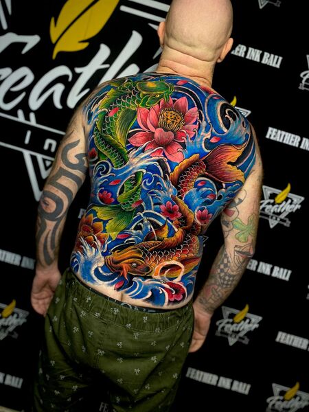 Tattoo by Feather Ink Tattoo Bali