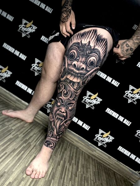 Tattoo by Feather Ink Tattoo Bali