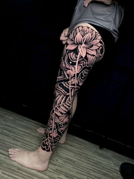 Tattoo by Feather Ink Tattoo Bali