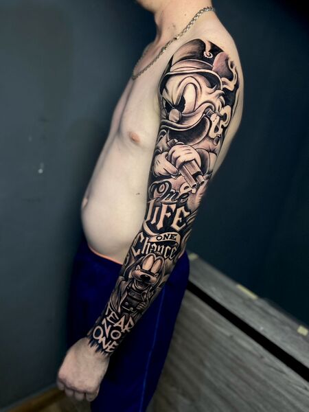 Tattoo by Feather Ink Tattoo Bali