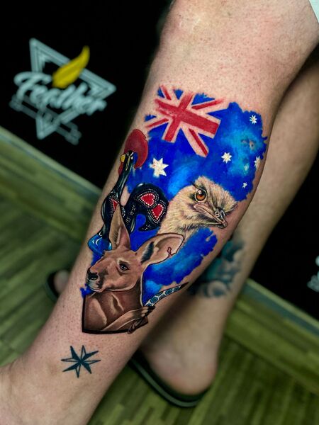 Tattoo by Feather Ink Tattoo Bali