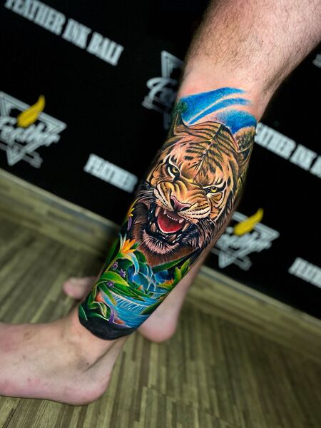 Tattoo by Feather Ink Tattoo Bali