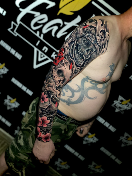 Tattoo by Feather Ink Tattoo Bali