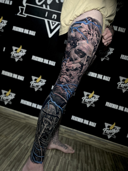 Tattoo by Feather Ink Tattoo Bali