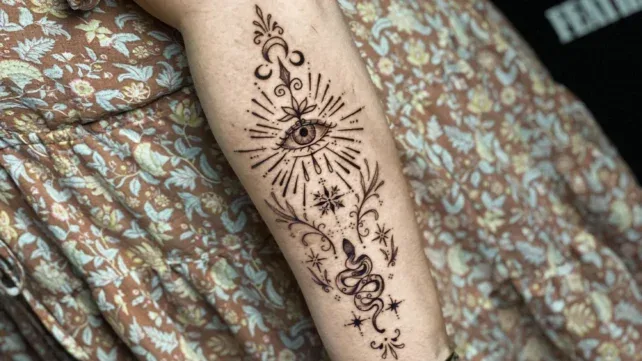 Bali fine line tattoos